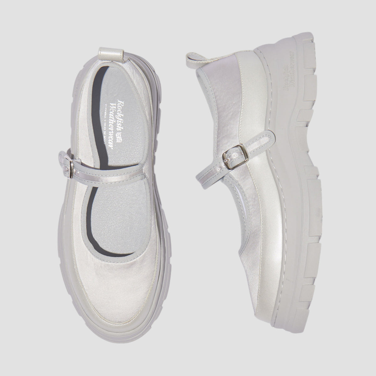 Rockfish white sneakers on sale